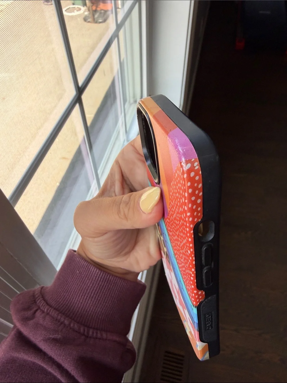 Casely And I Oop Mixed Swatch Case. Bold MagSafe. iPhone 14.